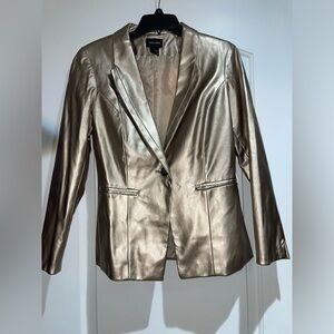 Focus 2000 Shimmering Gold Blazer